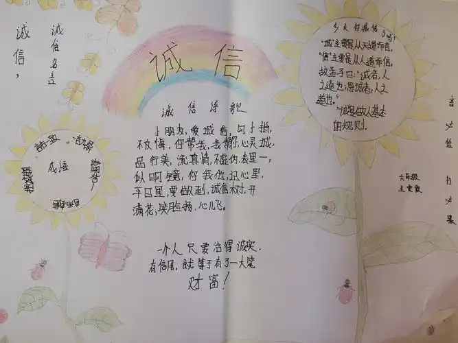 延津县小潭乡里七村小学社会主义核心价值观大讲堂——诚信篇