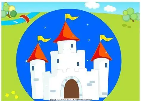 冰雪奇缘里面的城堡简笔画