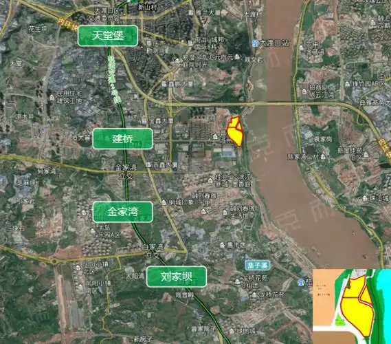 土拍快报|华宇8亿竞得茄子溪111亩地块 楼面价7188元/㎡_大渡口区