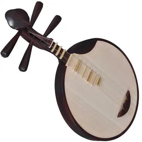 月琴耀森大叶紫檀专业舞台演出民族弹拨乐器月琴