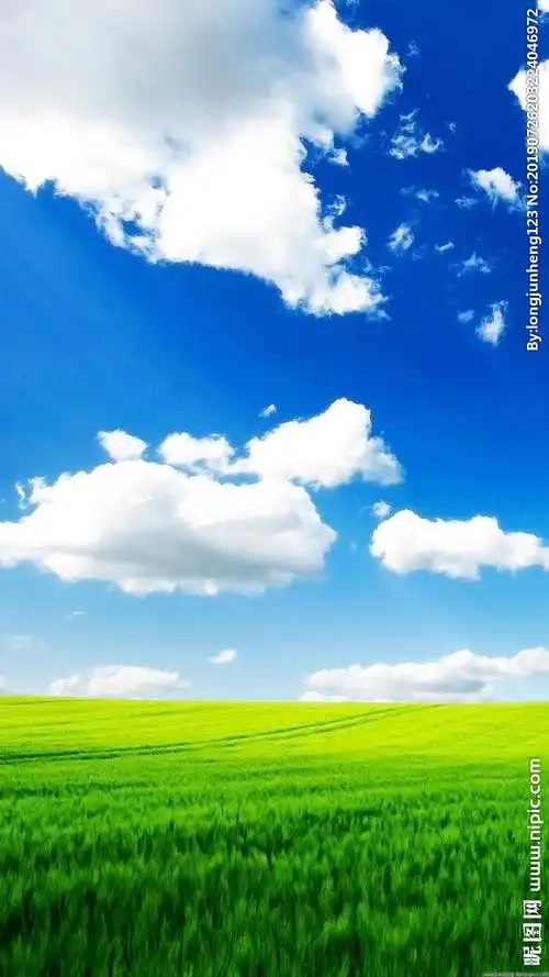 蓝天白云摄影图__自然风景_自然景观_摄影图库_昵图网nipic.com