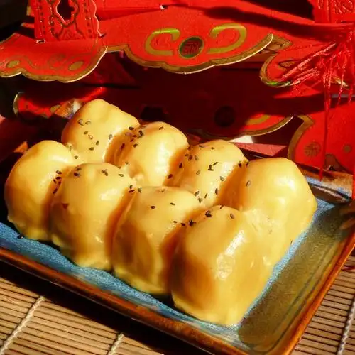 东北特产 大黄米粘豆包 黏豆包 - 堆糖,美图壁纸兴趣社区