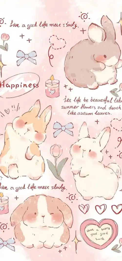 今天给大家带来一波超可爱的壁纸,绝对让你少女心爆棚!