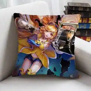 定制礼品时之恋人孙尚香皮肤抱枕刘备大小姐蔷薇恋人末日机甲水果