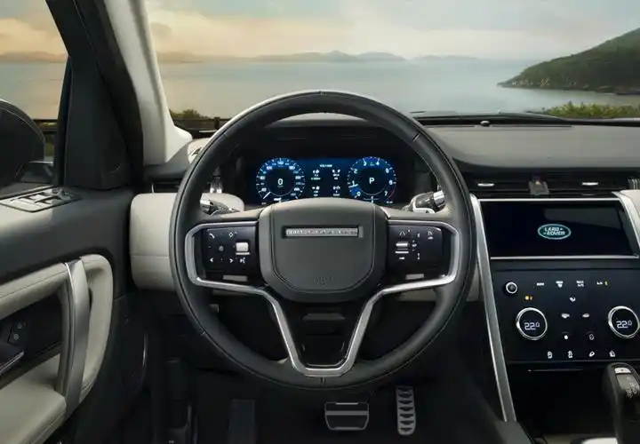 豪华中型suv路虎发现运动版内饰配置升级价格不变