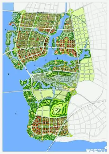 城市设计总平面图百崎灯塔重要分区城市设计】秀涂港商务区效果图秀涂