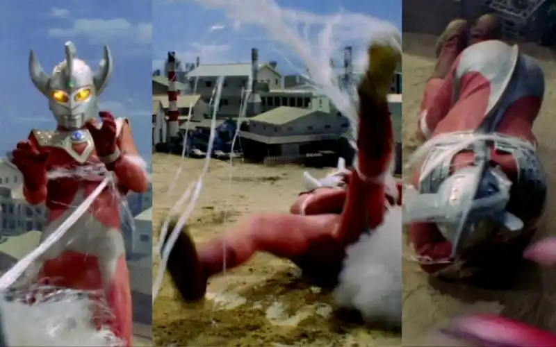 奥特曼捆绑被虐