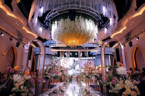 自然系室内婚礼