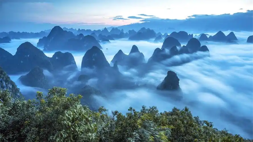 桂林漓江风景高清桌面壁纸