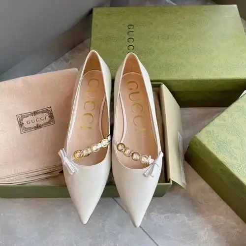 古驰gucci平底鞋仙女女神气质鞋新款高跟鞋