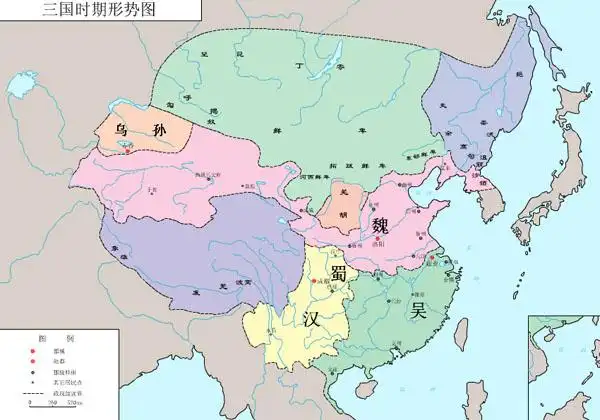 三国时期魏国的疆域版图范围