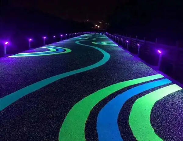 供应柳州夜光跑道建设