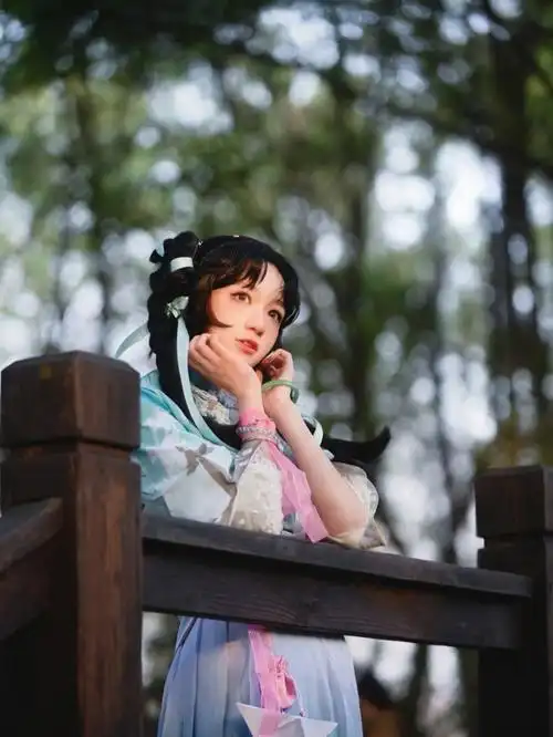 王者荣耀西施诗雨江南cos画船听雨眠