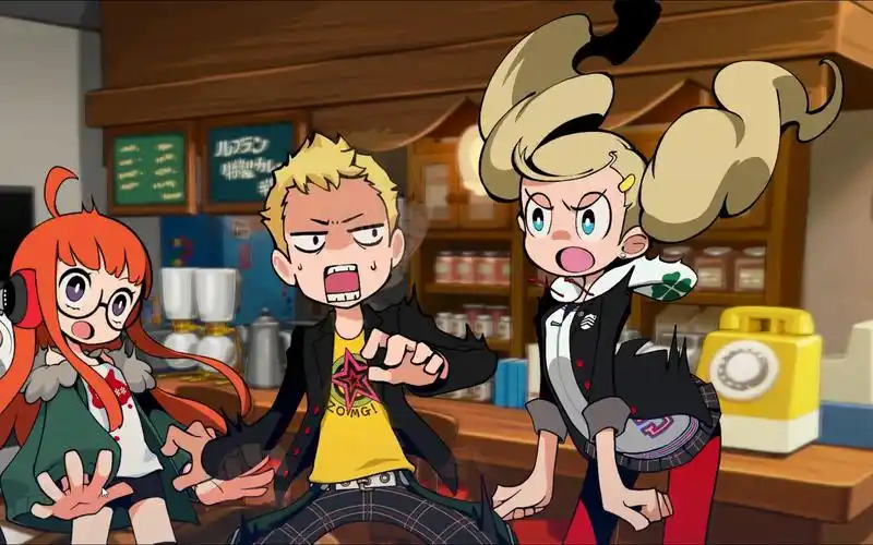 怪盗团今日话题 杏的紧身衣鞭子是否走的女王路线