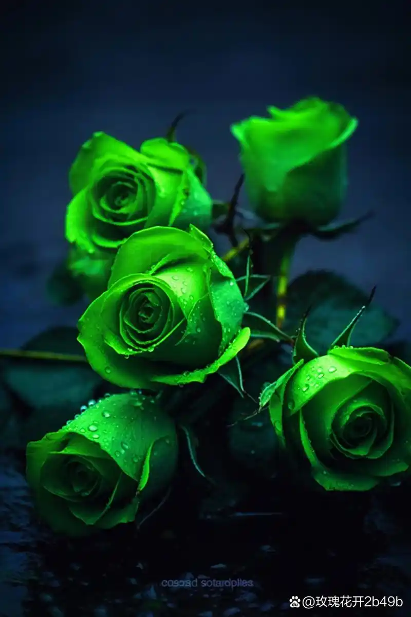 海边的绿色玫瑰花,就算靠不了岸,也要起风扬帆,做一个单纯的人,走一段