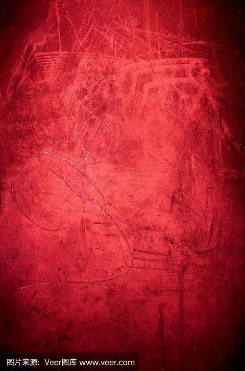 垃圾红色背景纹理/暗红色复古纹理墙