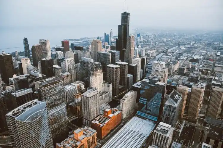 城市里的建筑群图片第6张