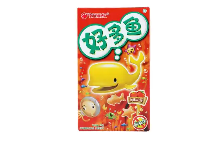 好丽友好多鱼浓香茄汁味33克