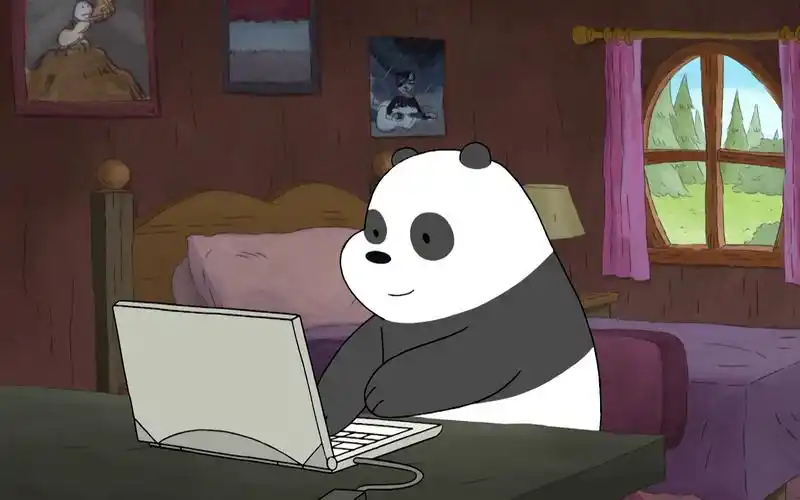 【陆配国语】咱们裸熊短片-胖达的修图