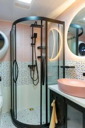 卫生间淋浴房装修效果图大全_卫生间淋浴房装修案例实景照片欣赏_装一