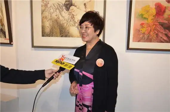 第七届春之韵中国女画家精品展在国中美术馆成功开幕