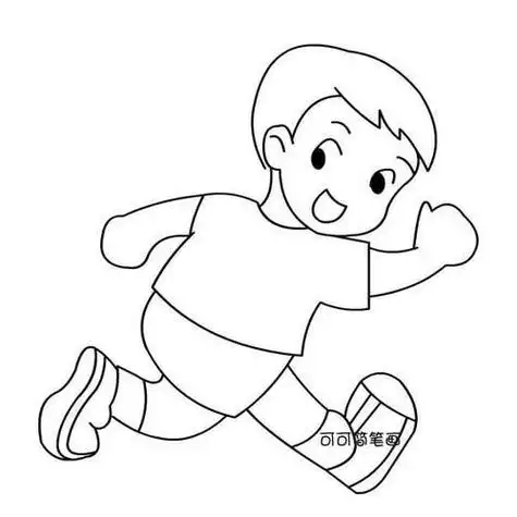 足球小常识    足球有世界第一运动的美誉跑步简笔画如何画正在跑步的