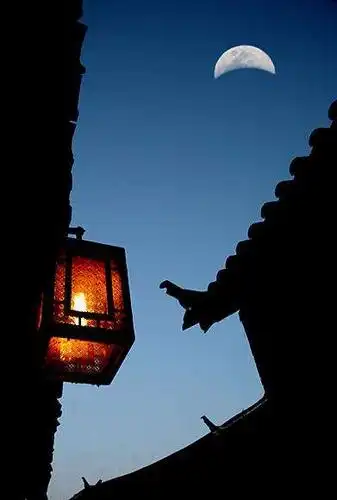 秋夜 秋风吹,寒意袭, 夜深孤灯独自习. 飞蛾扑火兮.