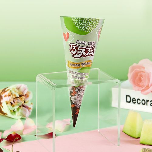 【新品】伊利巧乐兹脆筒冰淇淋 蜜瓜玫瑰车厘子口味雪糕73g甜筒