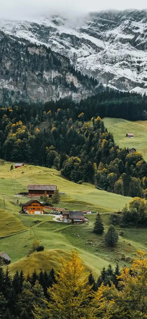 求 高清瑞士～北欧～风景图