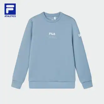 斐乐fila男子卫衣2024春季新款健身训练运动保暖套头衫长袖上衣男星