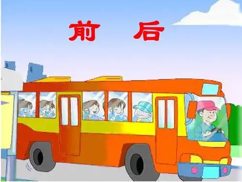 数学一年级上册《前后》ppt课件