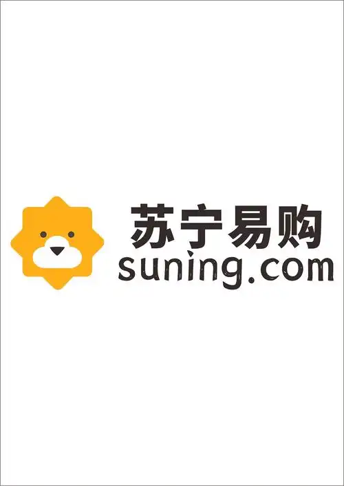 苏宁易购logo临摹