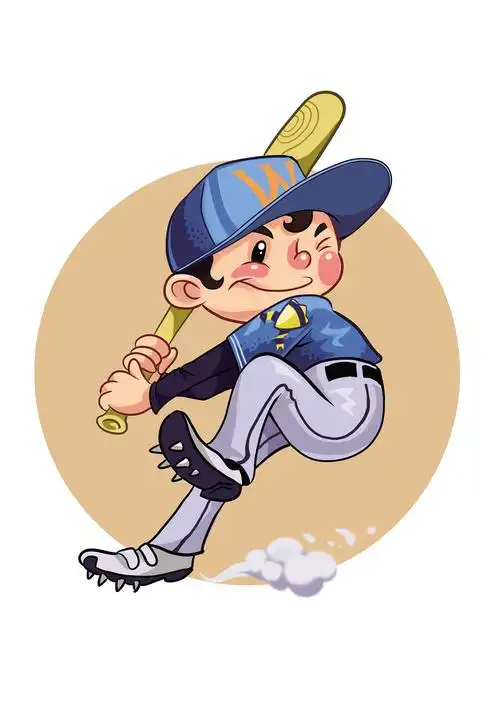 棒球少年形象