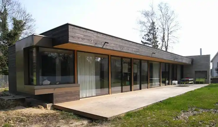 20座平顶设计的酷房子,平顶别墅房屋建筑效果图