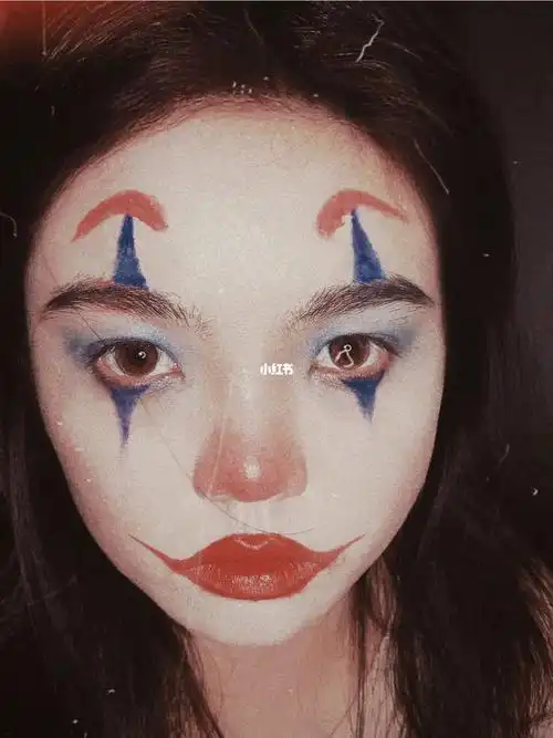 万圣节第11弹,五分钟速涂中性小丑妆