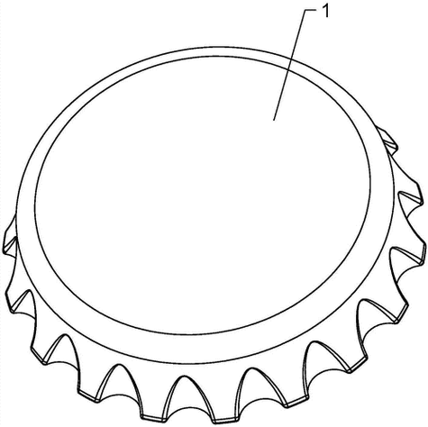 瓶盖侧面简笔画
