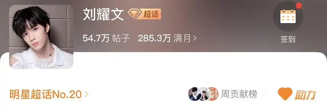 时代少年团各成员及团超话数据一览