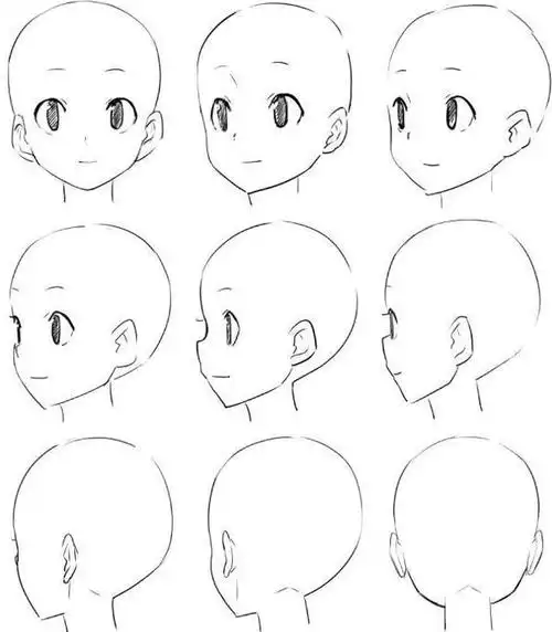 2022最新可爱女生人脸绘画教程图解