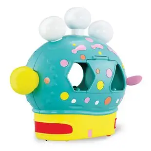 bbc授权 花园宝宝电动 万向飞飞鱼 带音乐能跑 央视广告同款