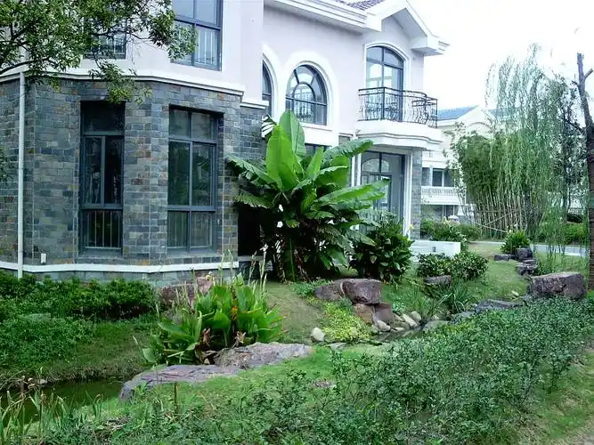 【上海嘉定的别墅小区摄影图片】上海市嘉定区嘉怡别墅风光摄影_嘉宝_