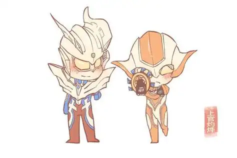 终极赛罗简笔画终极赛罗简笔画一步一步的教我