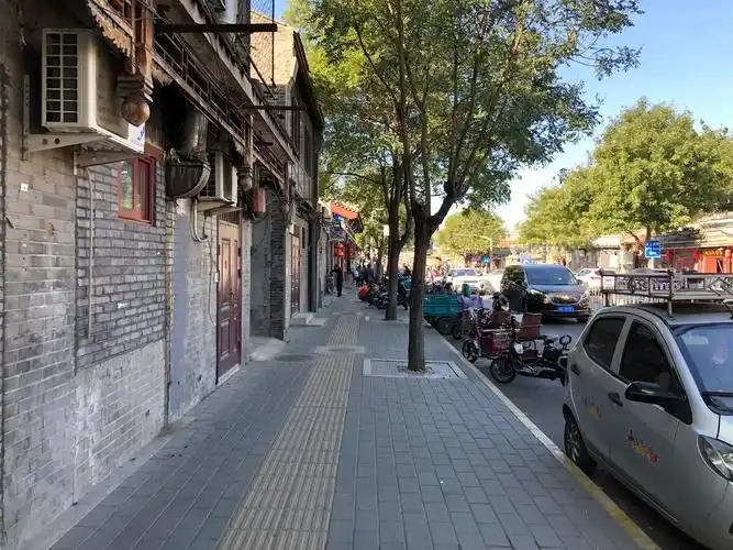 【北京旅途】13 德胜门,新街口骑行 难得一见的蓝天.