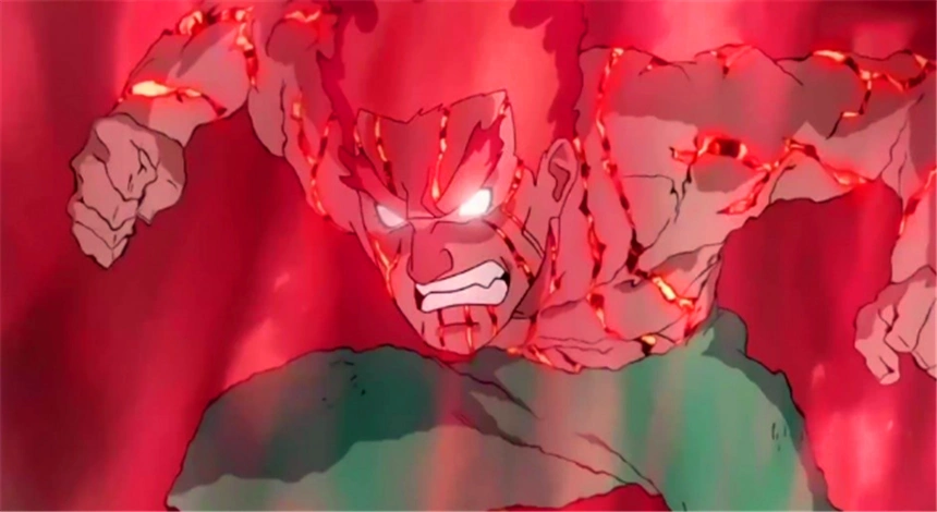 八门遁甲可以说是火影忍者中最强大的体术了,八门全开之后不仅可以让