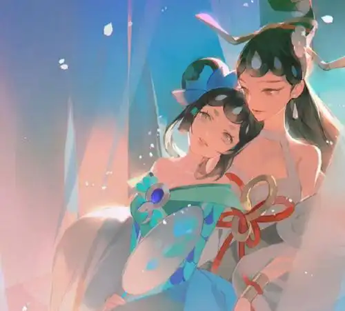 大乔小乔虽然是姐妹,但是亲密度明显比一般的姐妹要好许多,甚至