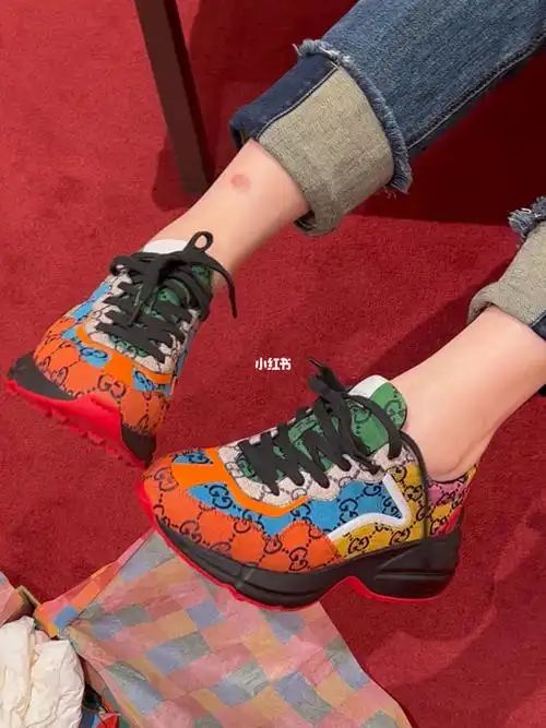 gucci女款饼干鞋