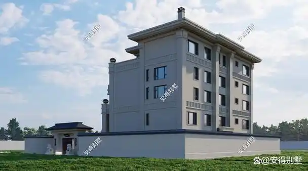 5层新中式豪宅设计,农村别墅的新典范,值得收藏!