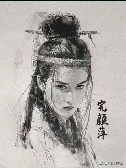 神雕侠侣人物素描引爆网络!网友惊呼:每一笔都活灵活现!