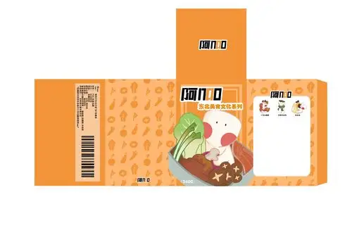 阿nao 东北美食文化系列盲盒