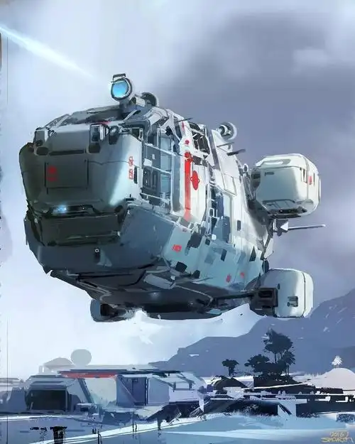 未来科幻概念设计这才叫设计这才叫画