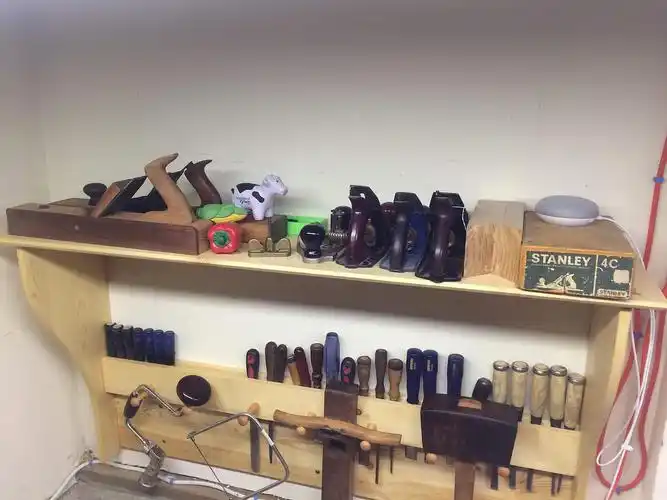 玩木工[六十二]:做一个工具架上墙